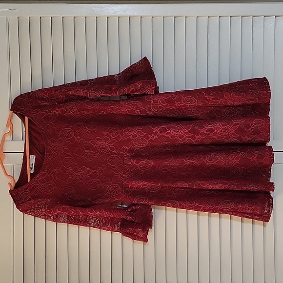 Epic Threads girls dress with lace overlay-size - Picture 6 of 6